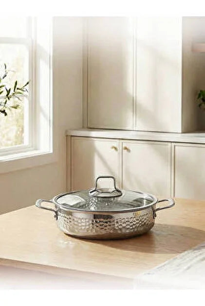 Hascevher Pasta Pot 22cm 5L