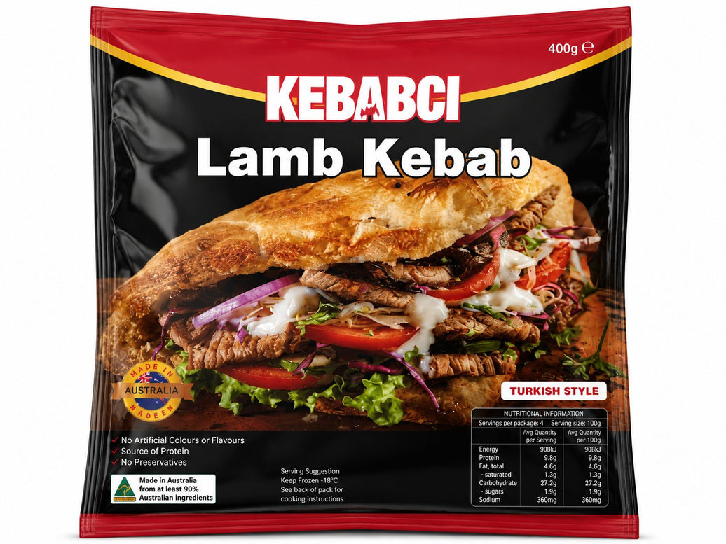 Kebabci Lamb Kebab 350g