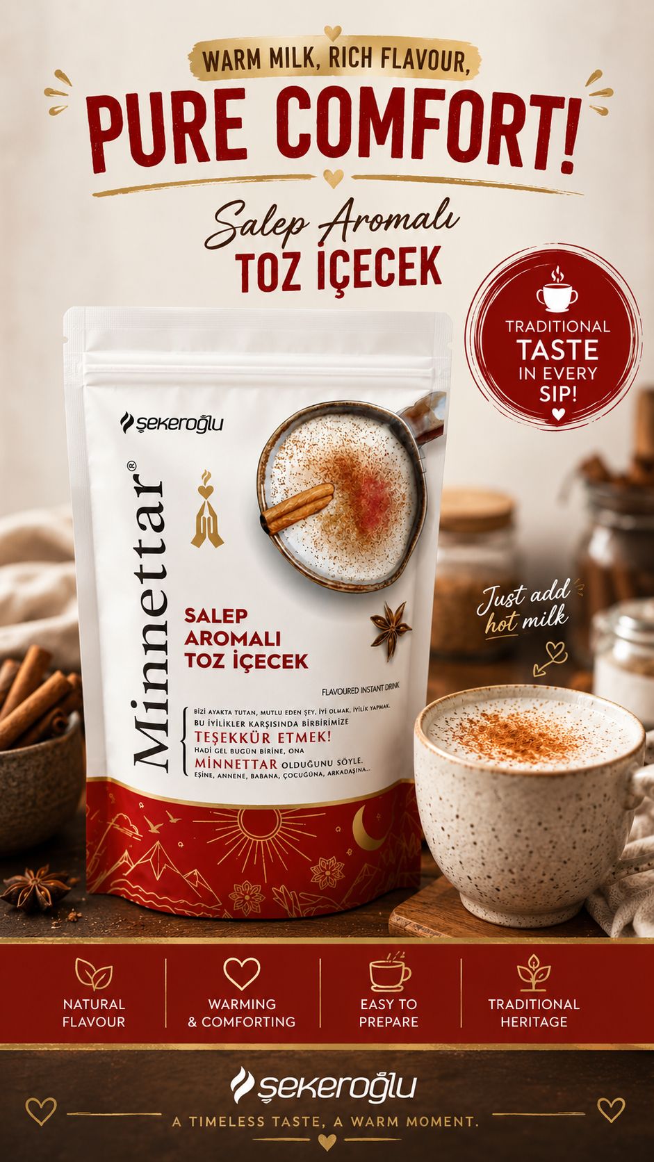 Sekeroglu Minnettar Salep