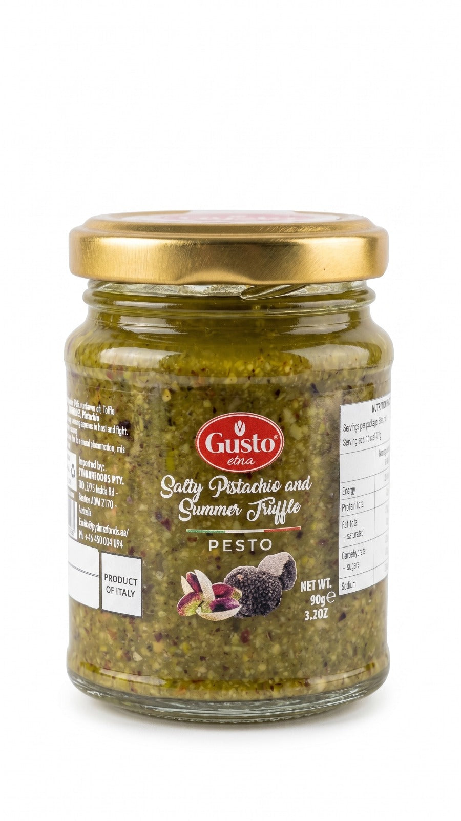 Gusto Etna Fıstıklı Pesto Ezmesi 90g