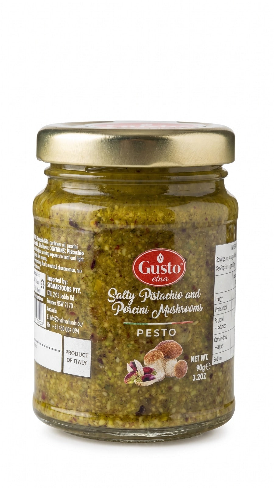 Gusto Etna Fıstıklı Pesto Ezmesi 90g
