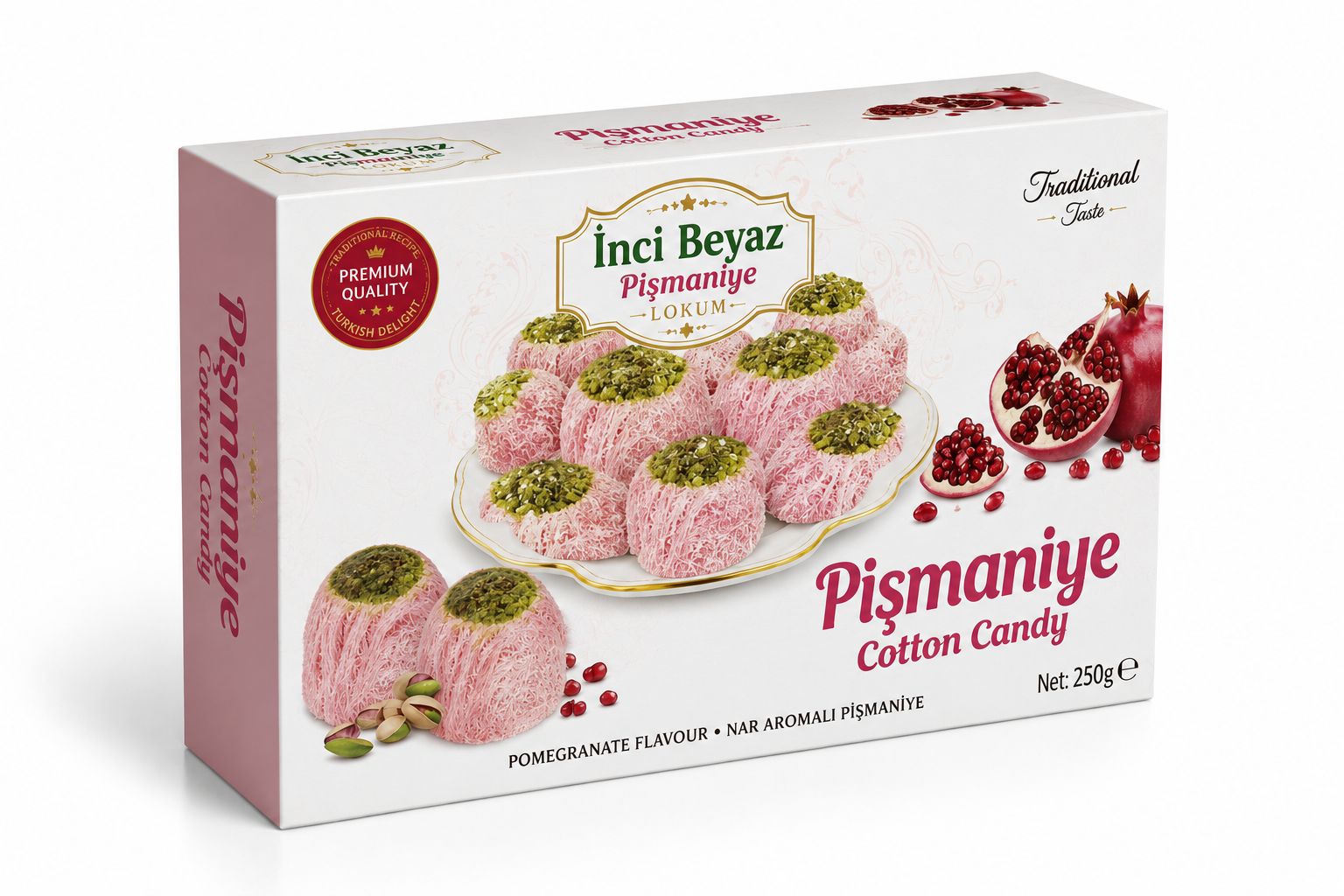Incibeyaz Cotton Candy (Pismaniye) 250g