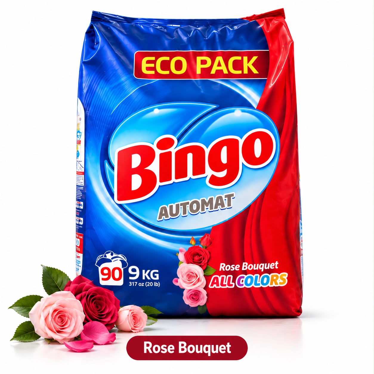 Bingo Automat Laundry Powder Rose Bouquet 9kg