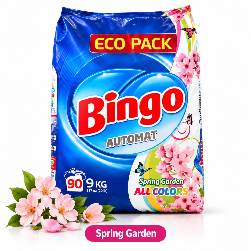 Bingo Automat Laundry Powder Spring Garden 9kg