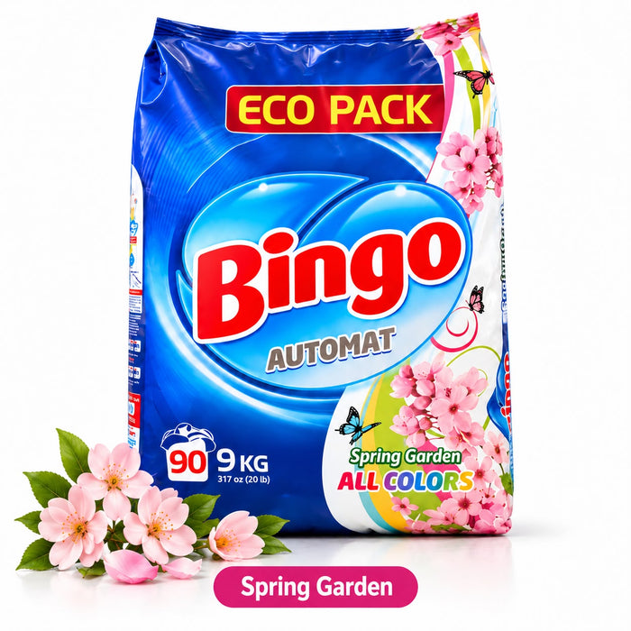 Bingo Automat Laundry Powder Spring Garden 9kg