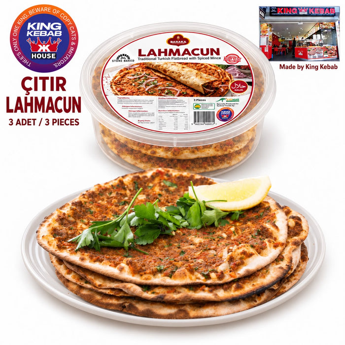 Baraka Lahmacun Triple Pack - Ready to Eat