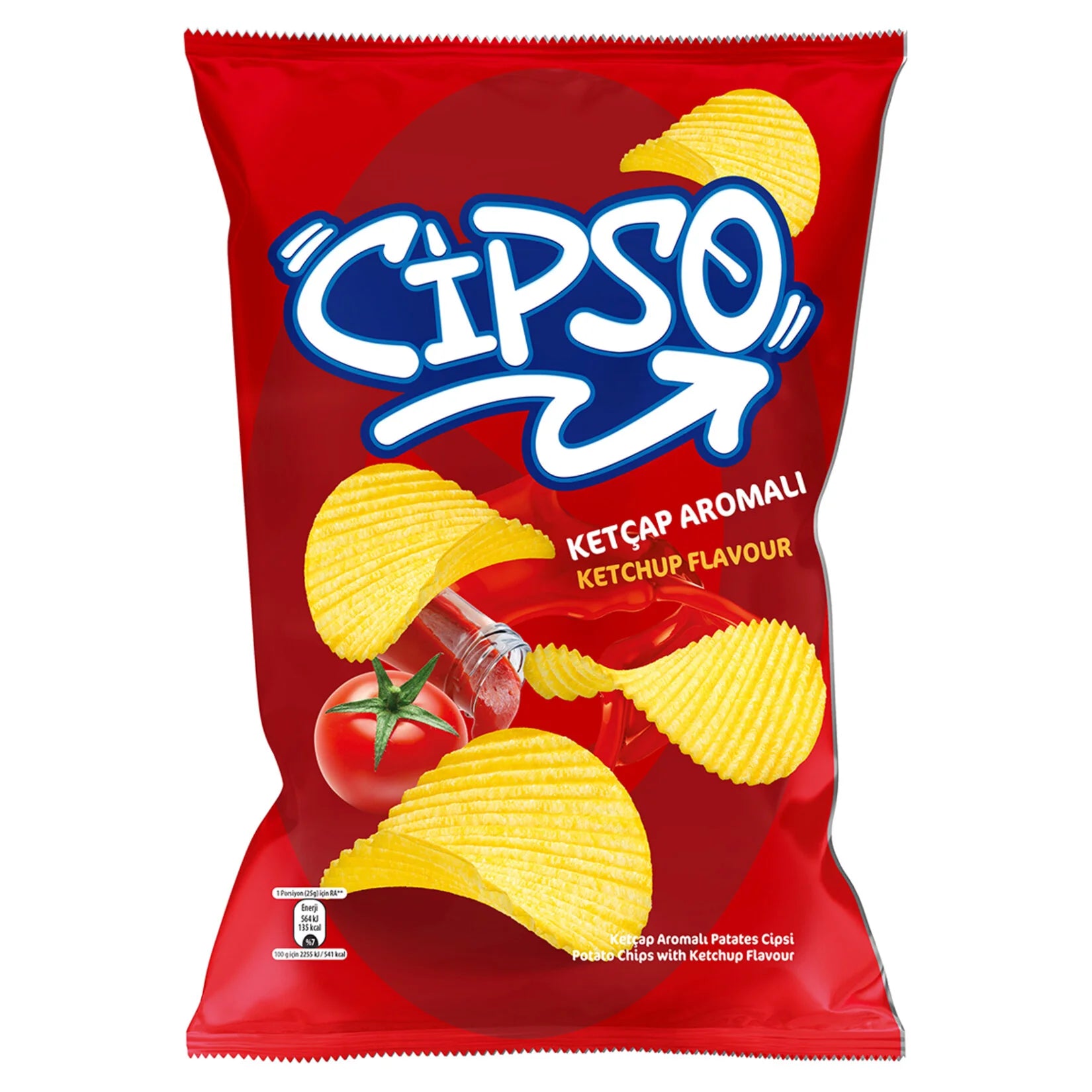 Cipso Ketchup Chips 125g