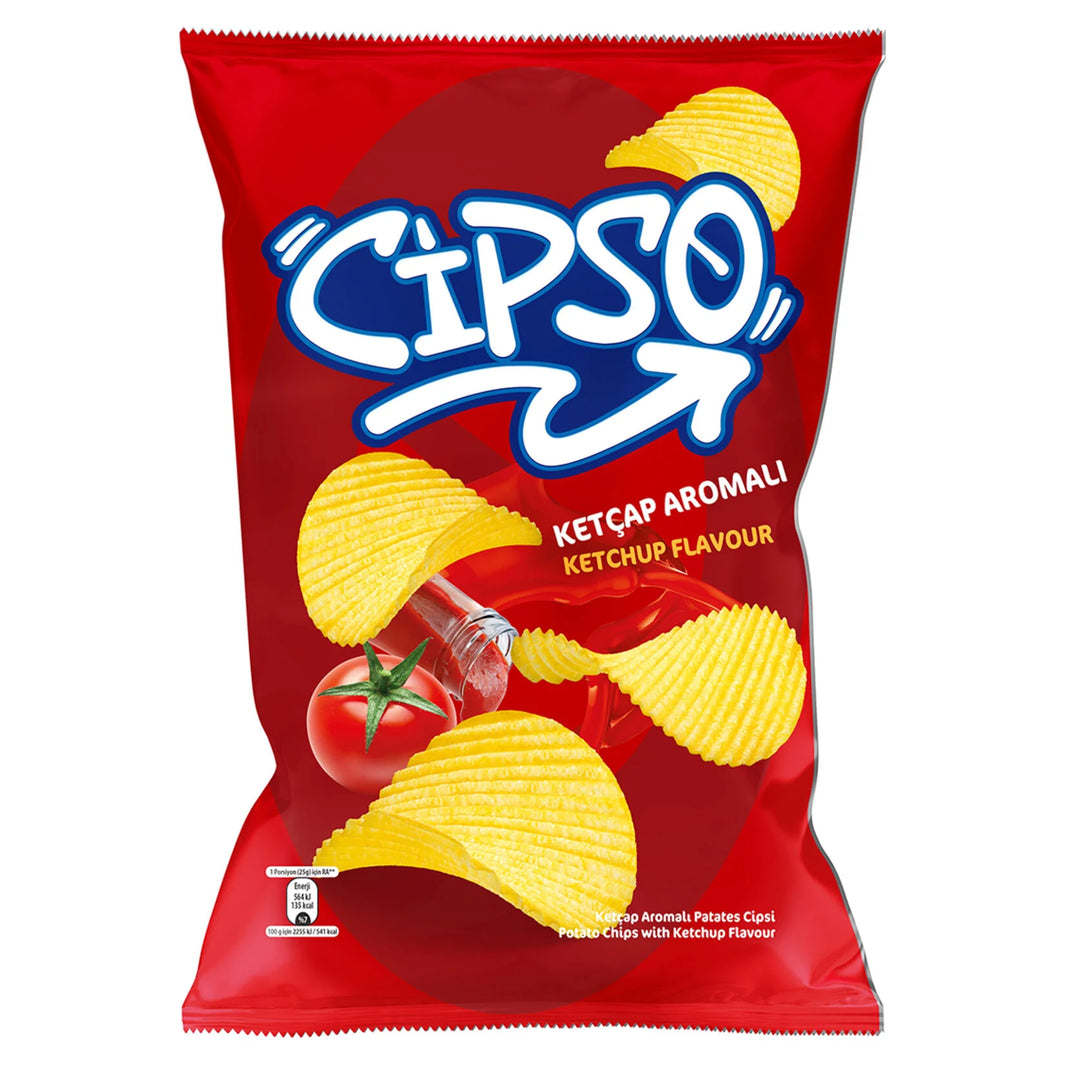 Cipso Ketchup Chips 125g