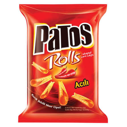 Patos Rolls Chilli Chips 135g