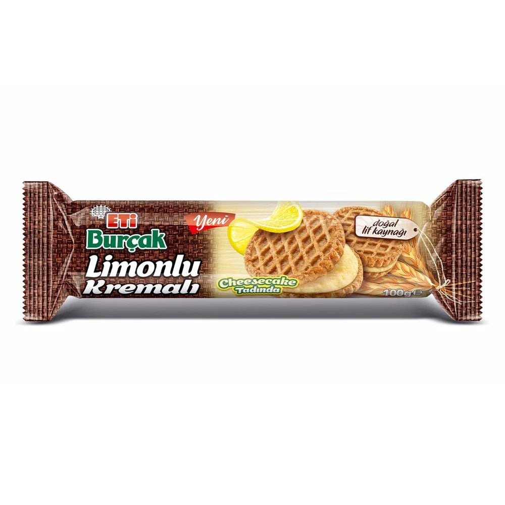Eti Burcak Oat Lemon Cream 100g