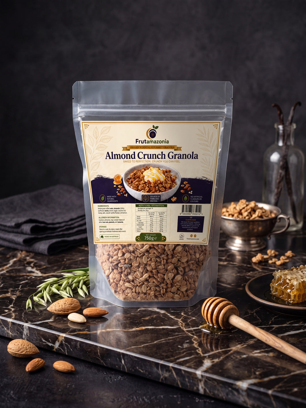 Almond Crunch Granola 750g