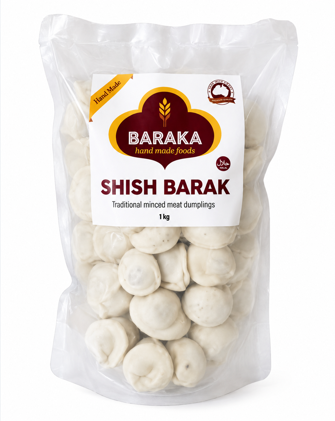 Baraka Shish Barak 1kg (Hand Made)
