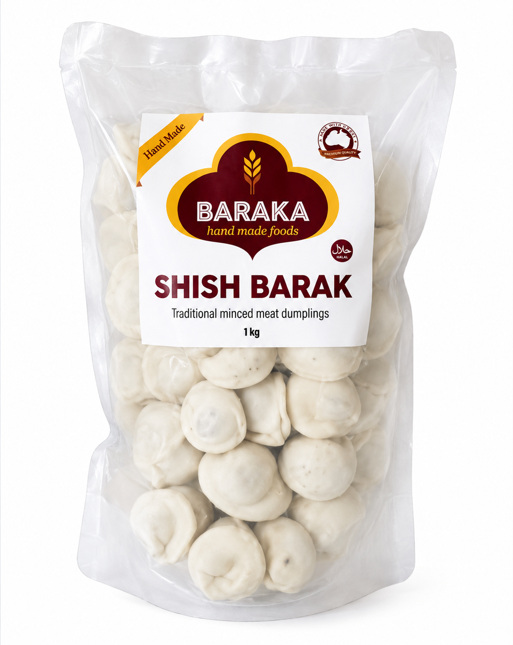 Baraka Shish Barak 1kg (Hand Made)