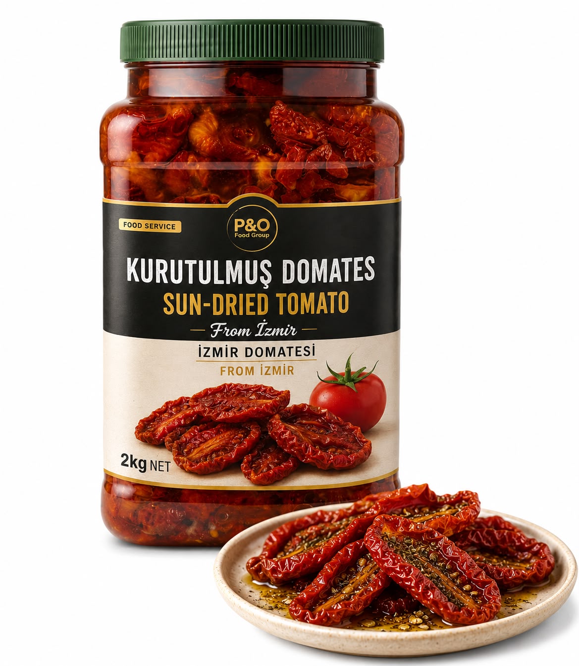 Piano Sun Dried Strip Tomato 2kg