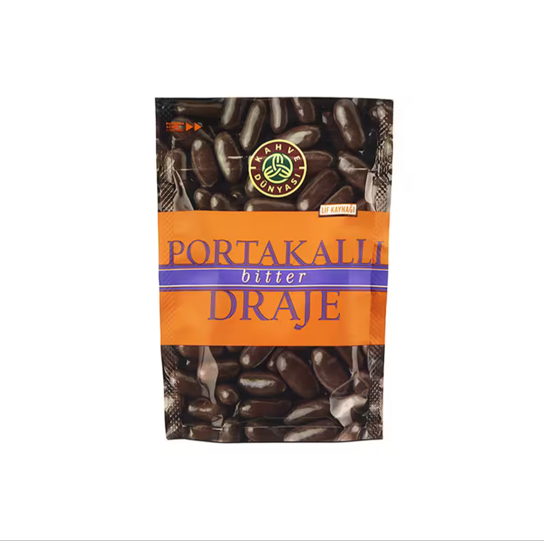 Kahve Dunyasi Orange Dragee Chocolate