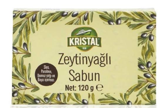 Kristal Olive Oil Soap Zeytinyağli Sabun