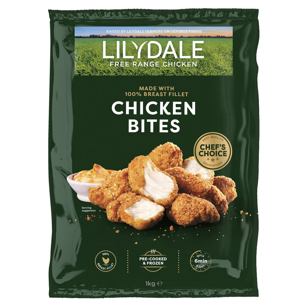 Lilydale Chicken Bites 1kg