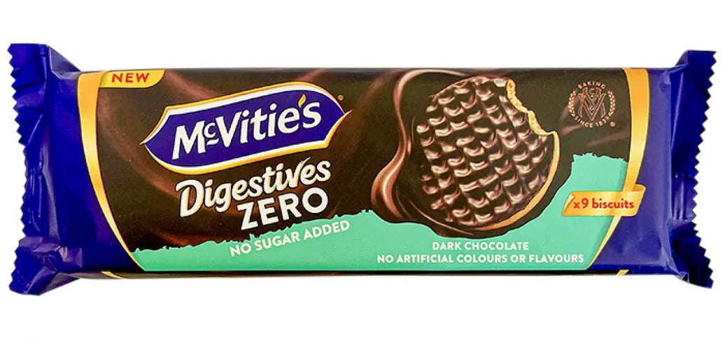 Mcvities Digestives Zero Dark Chocolate 150g
