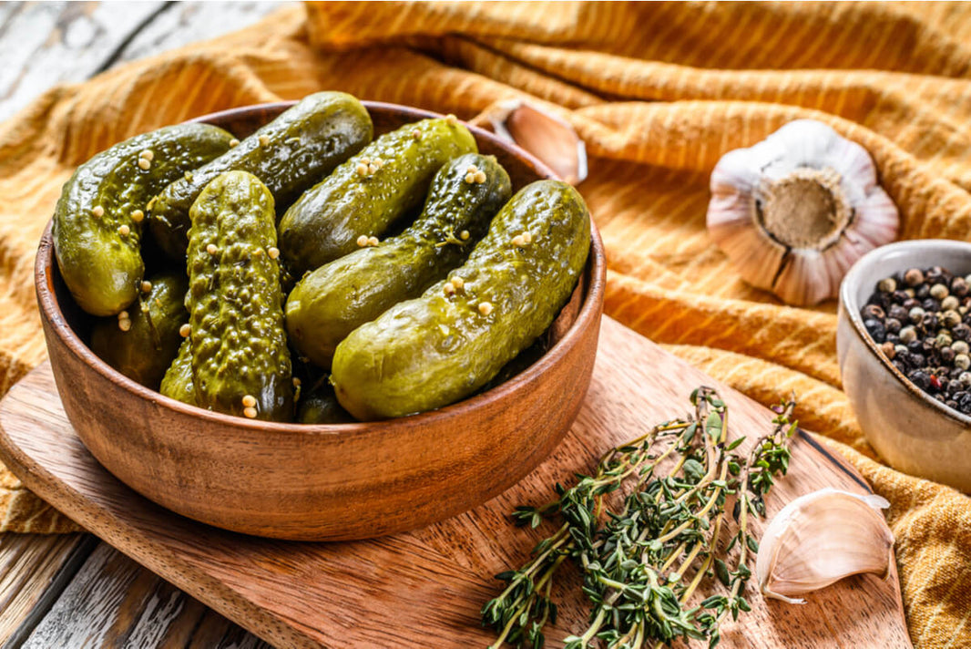 Melis Pickled Gherkins with Garlic 1.6kg