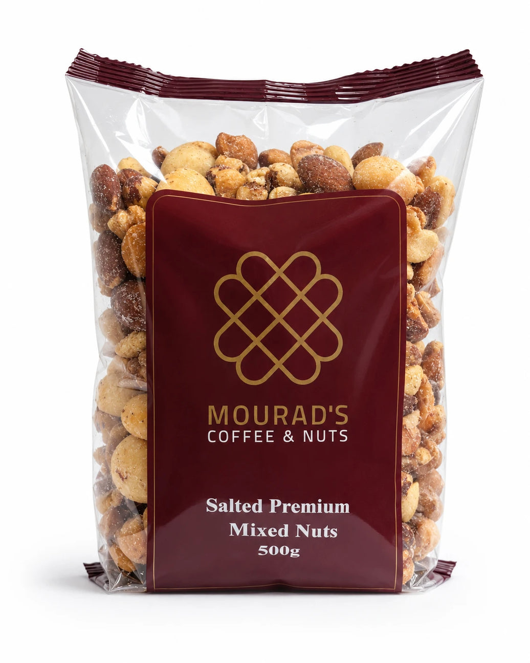 Mourads Dry Roasted Salted Premium Mixed Nuts 500g