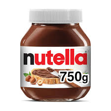 Nutella Glass Jar 750g