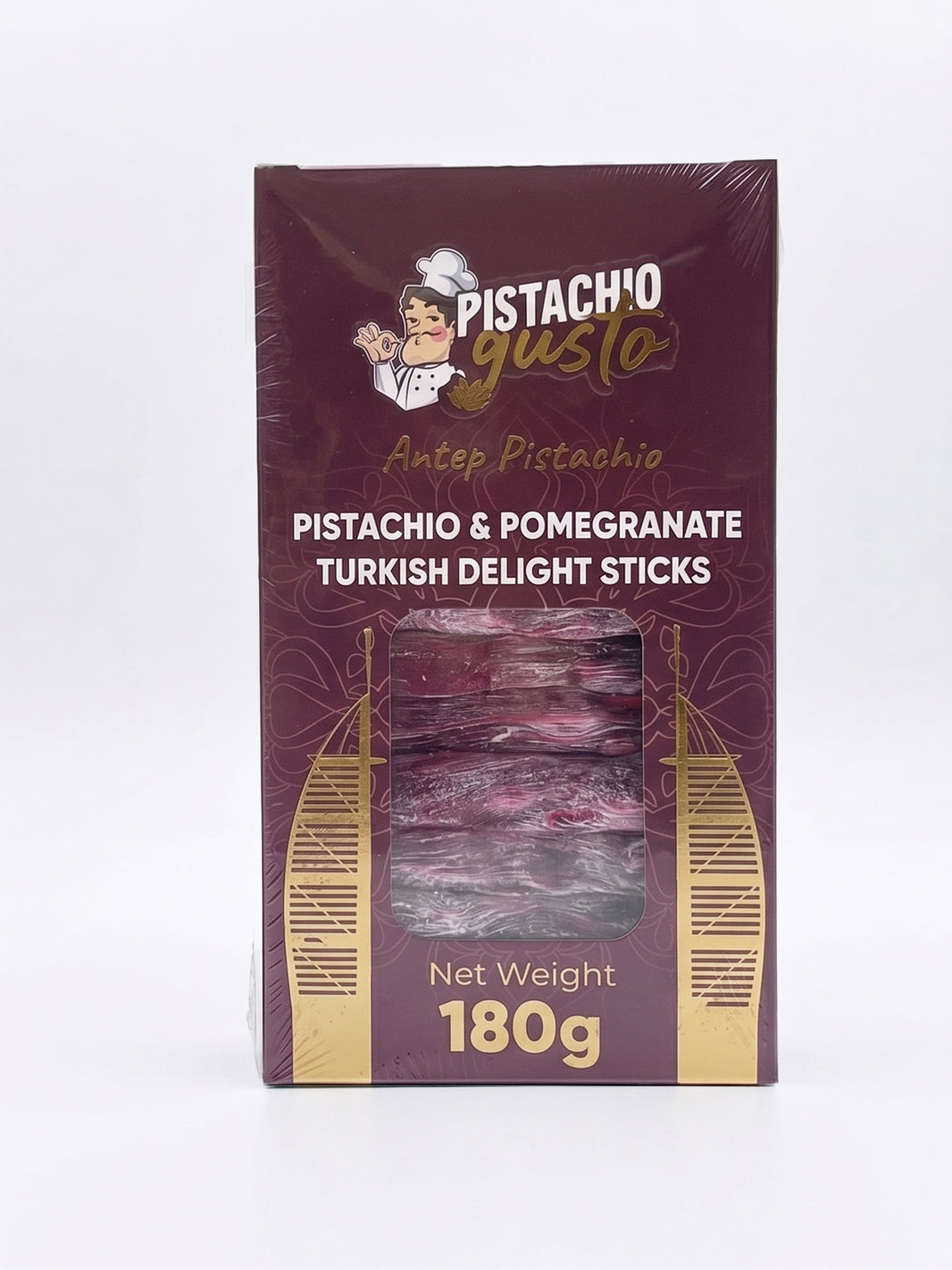 Pistachio Gusto Stick Turkish Delight 180gr