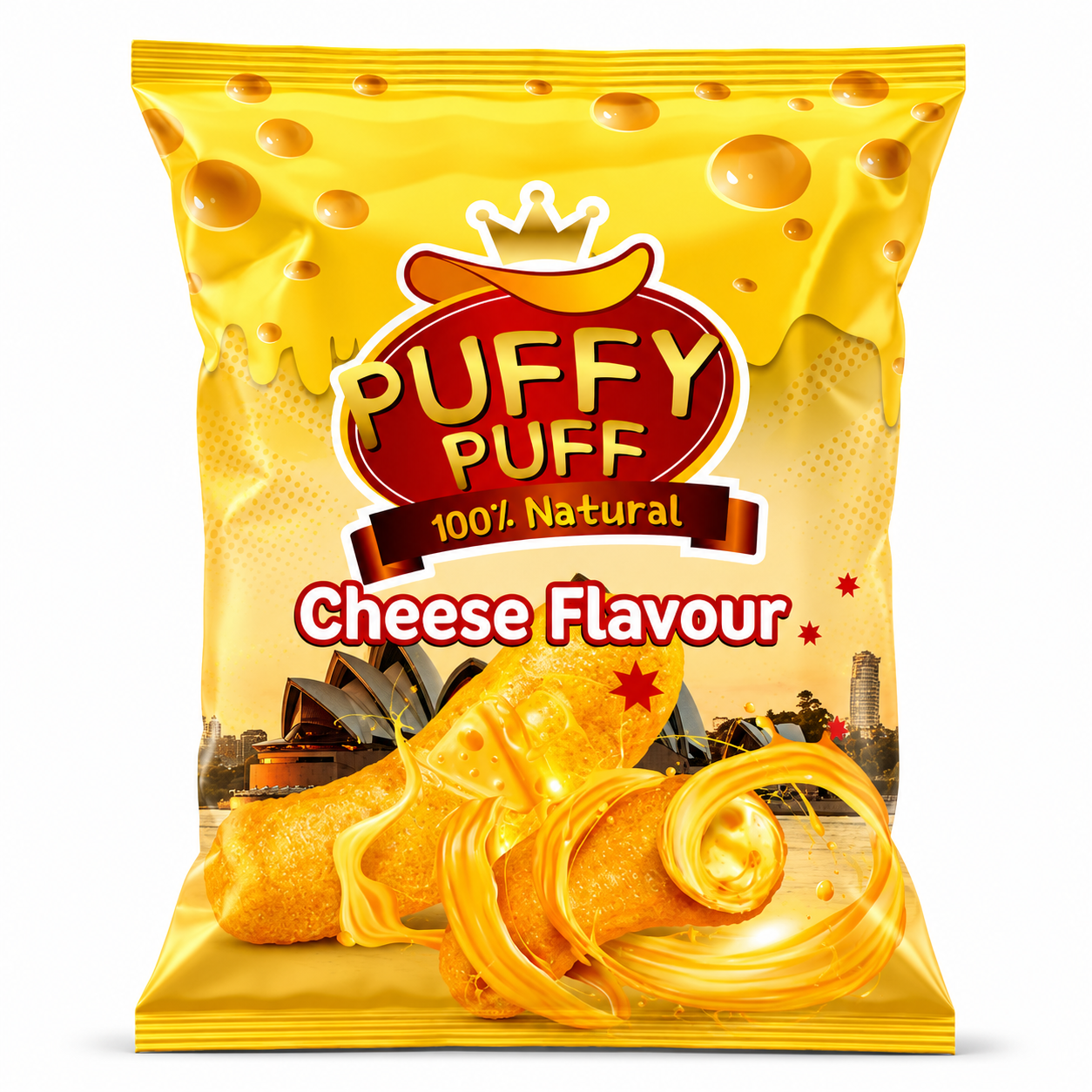 Puffy Puff Corn Puff Chips 85g