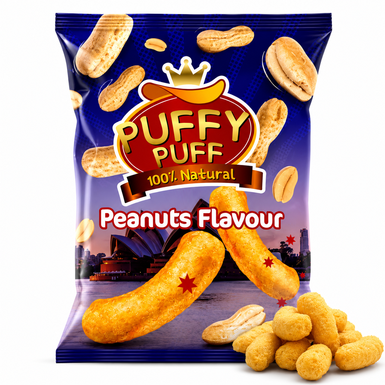 Puffy Puff Corn Puff Chips 85g