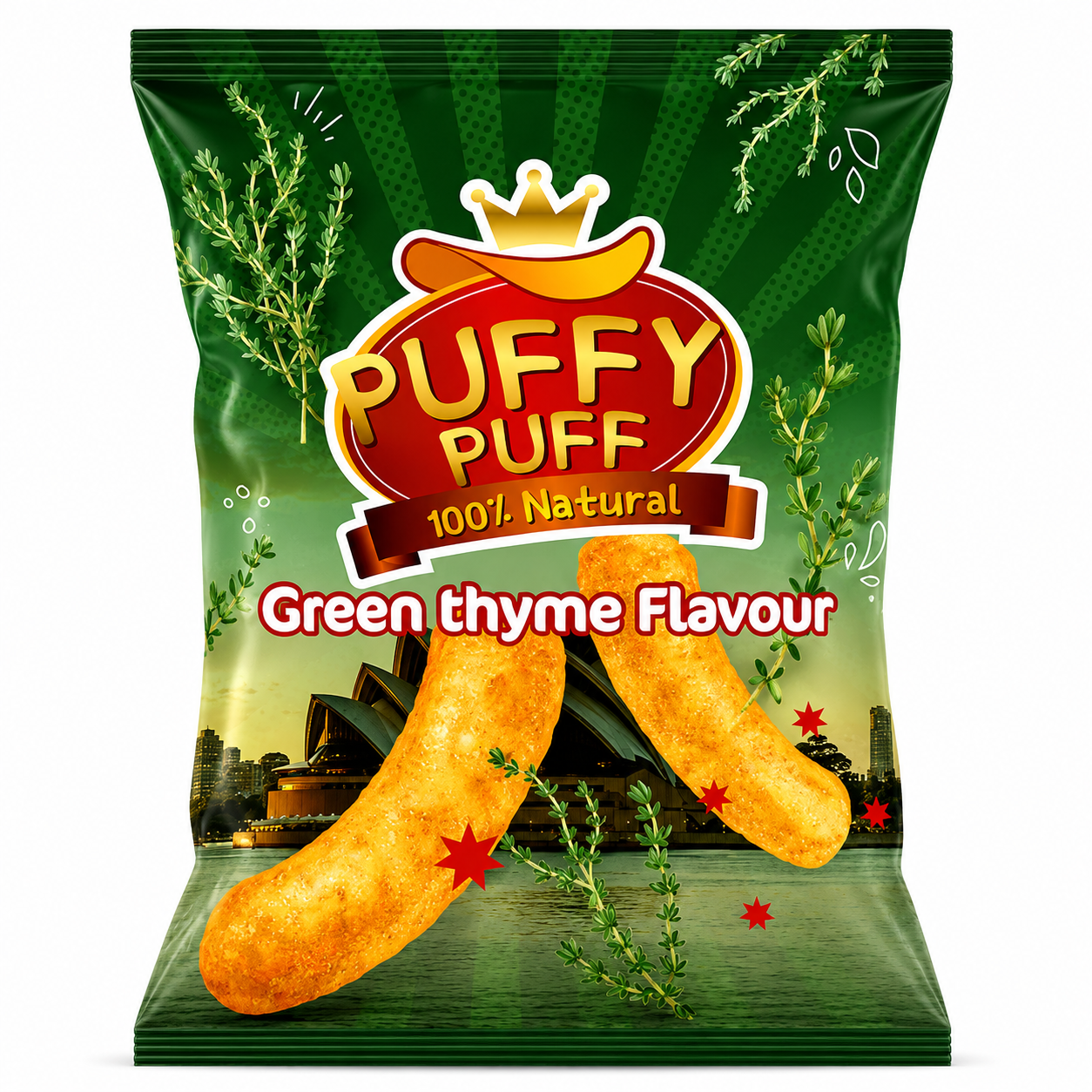 Puffy Puff Corn Puff Chips 85g