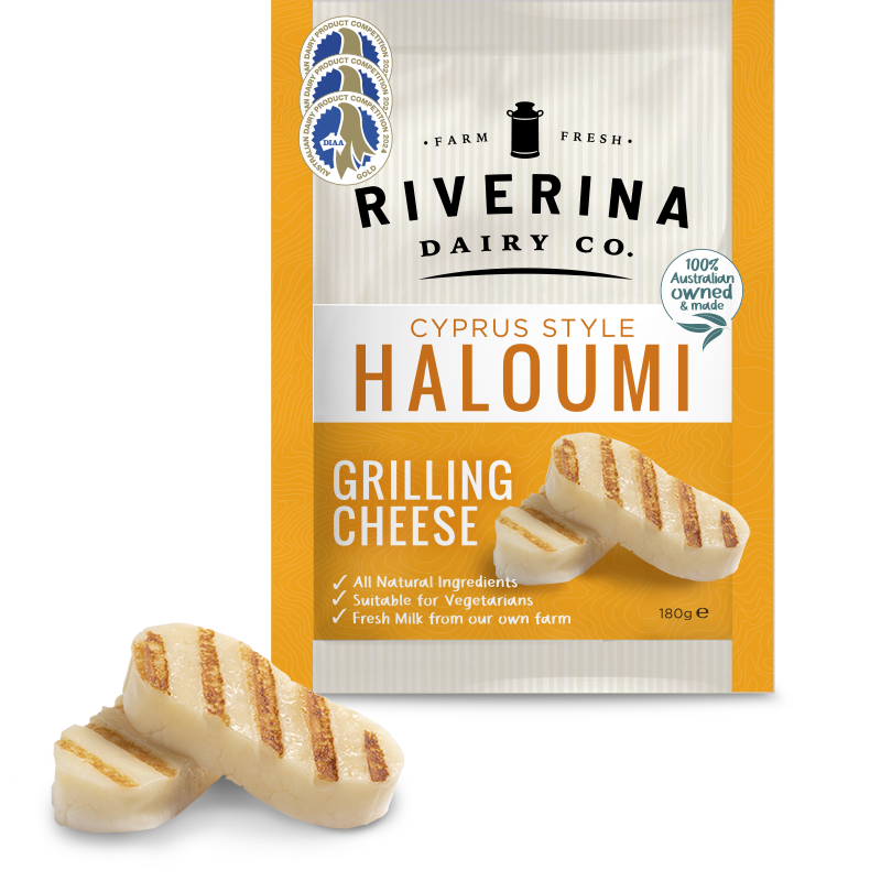 RIVERINA  Haloumi Full Fat 180g