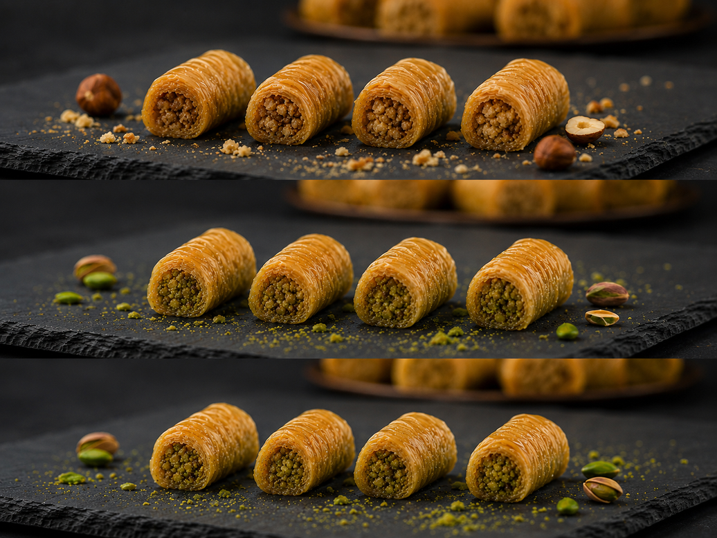 Mixed Mini Baklava 1kg | Hand Made - Saray Sweets
