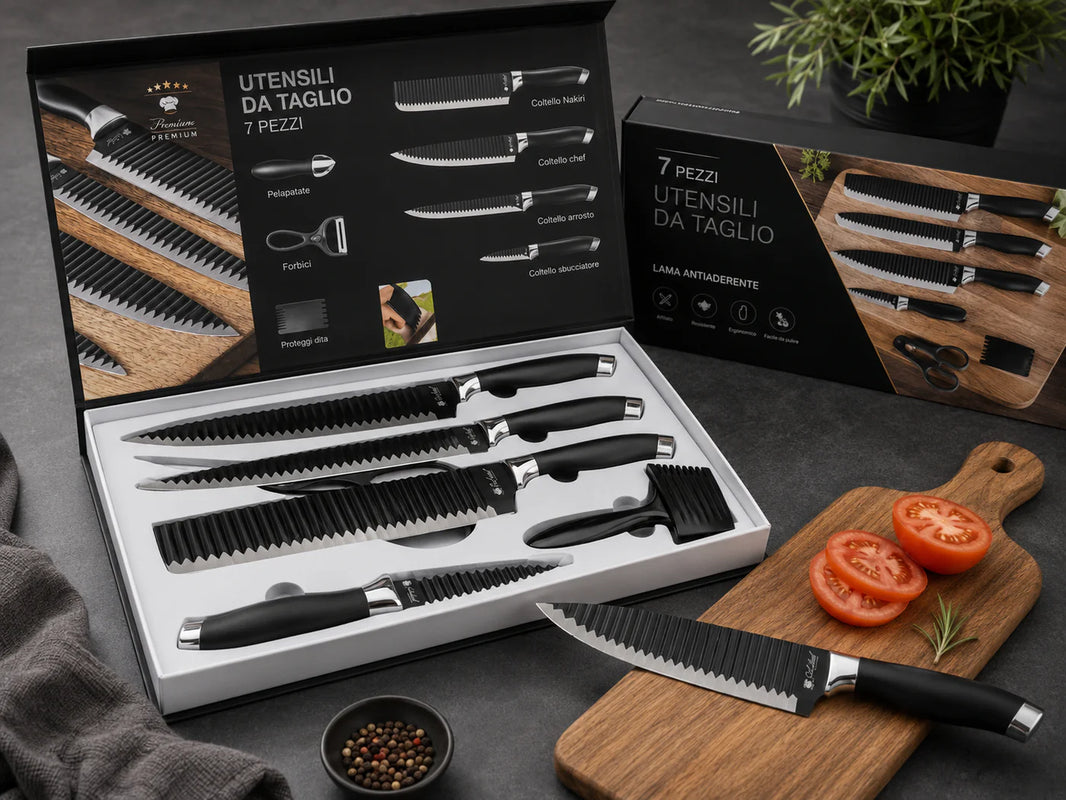 Si Chef Premium 7 pcs Chef Knife Set