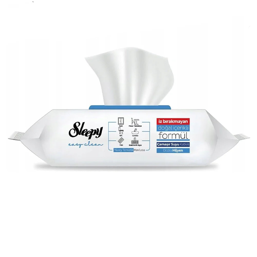 SLEEPY ÇOK AMAÇLI ÇAMAŞIR SUYU İÇEREN MENDİLLER 100 ADET