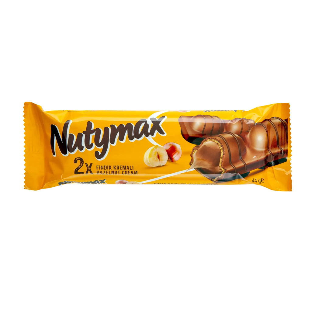 Solen Nutymax Hazelnut Cream Chocolate Wafer (Gofret Çikolata Kaplı Fındıklı) 44g