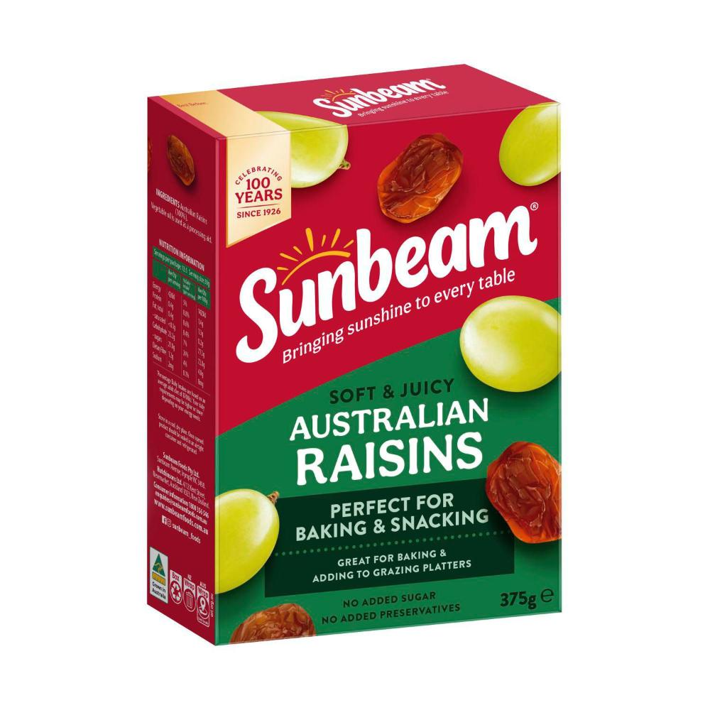 Sunbeam Australian Raisins 375g