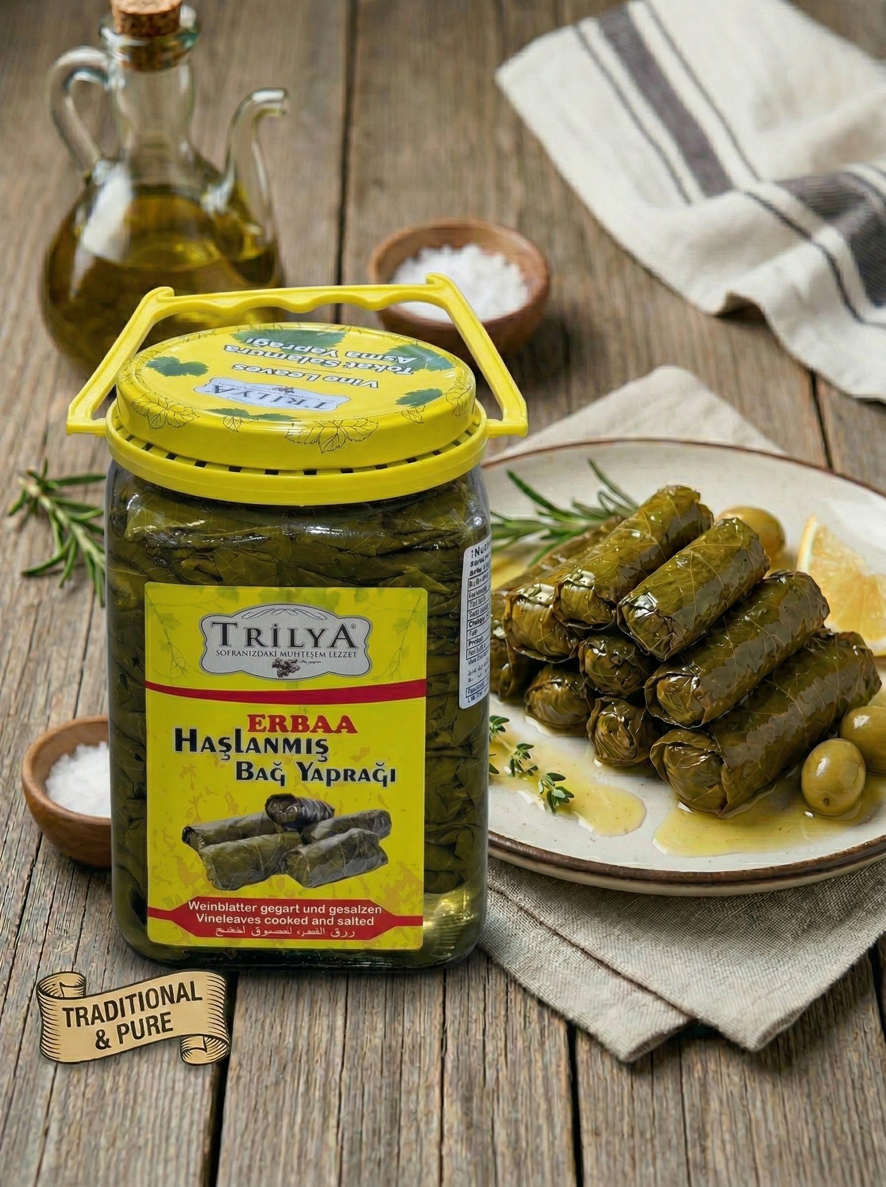 TRILYA ASMA YAPRAKLARI 1500 G (NET 700 G)
