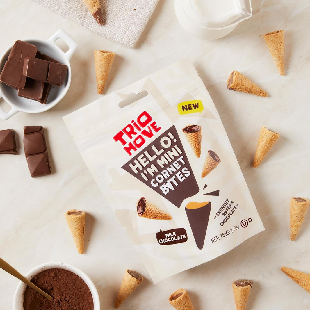 TRIO MOVE MILKY MİNİ KORNET 75 GR