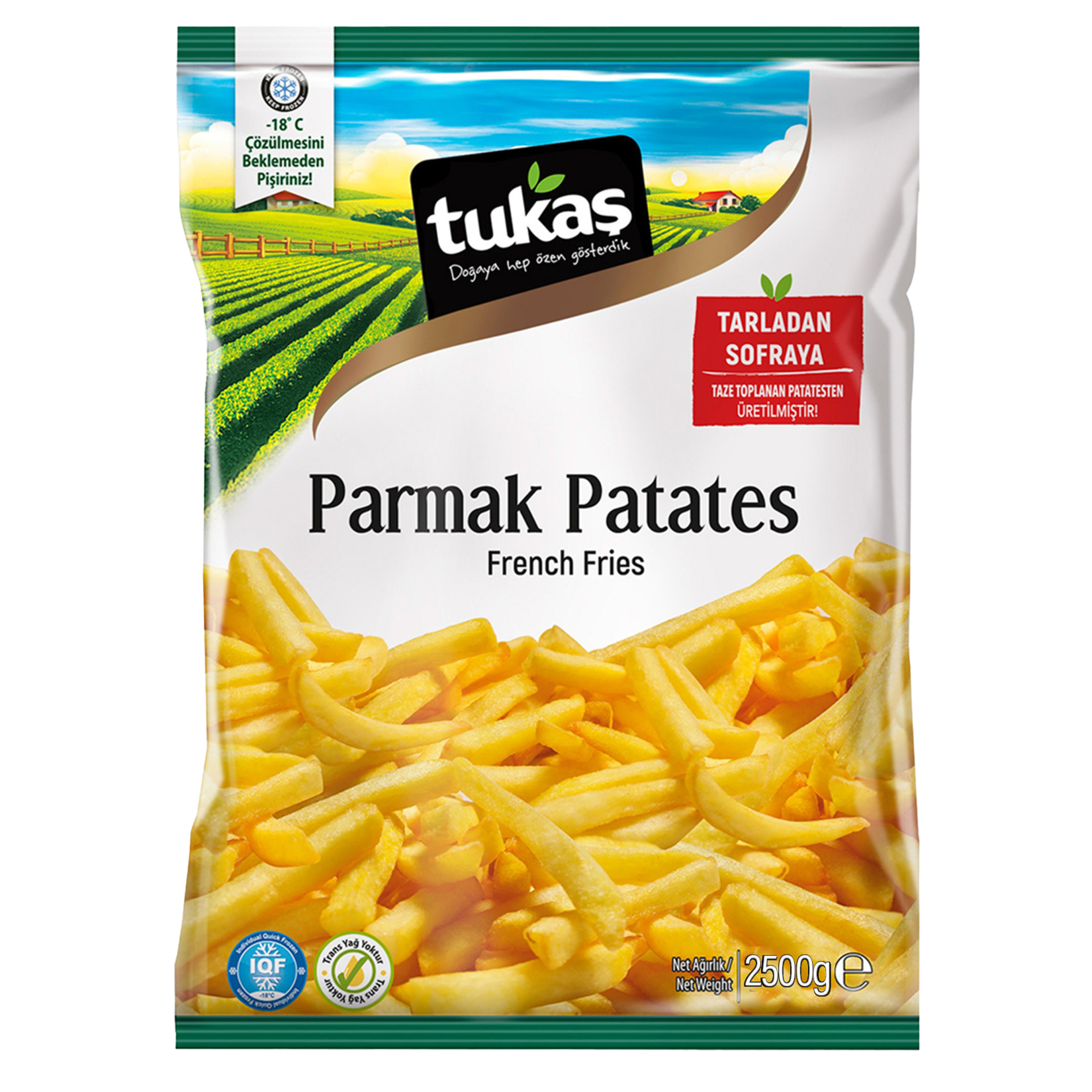 Tukas French Fries 2.5kg