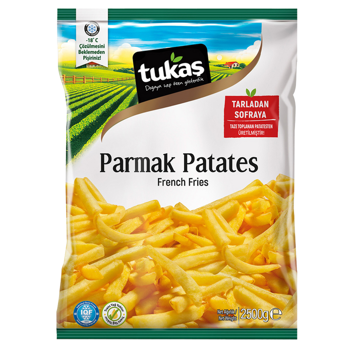 Tukas French Fries 2.5kg