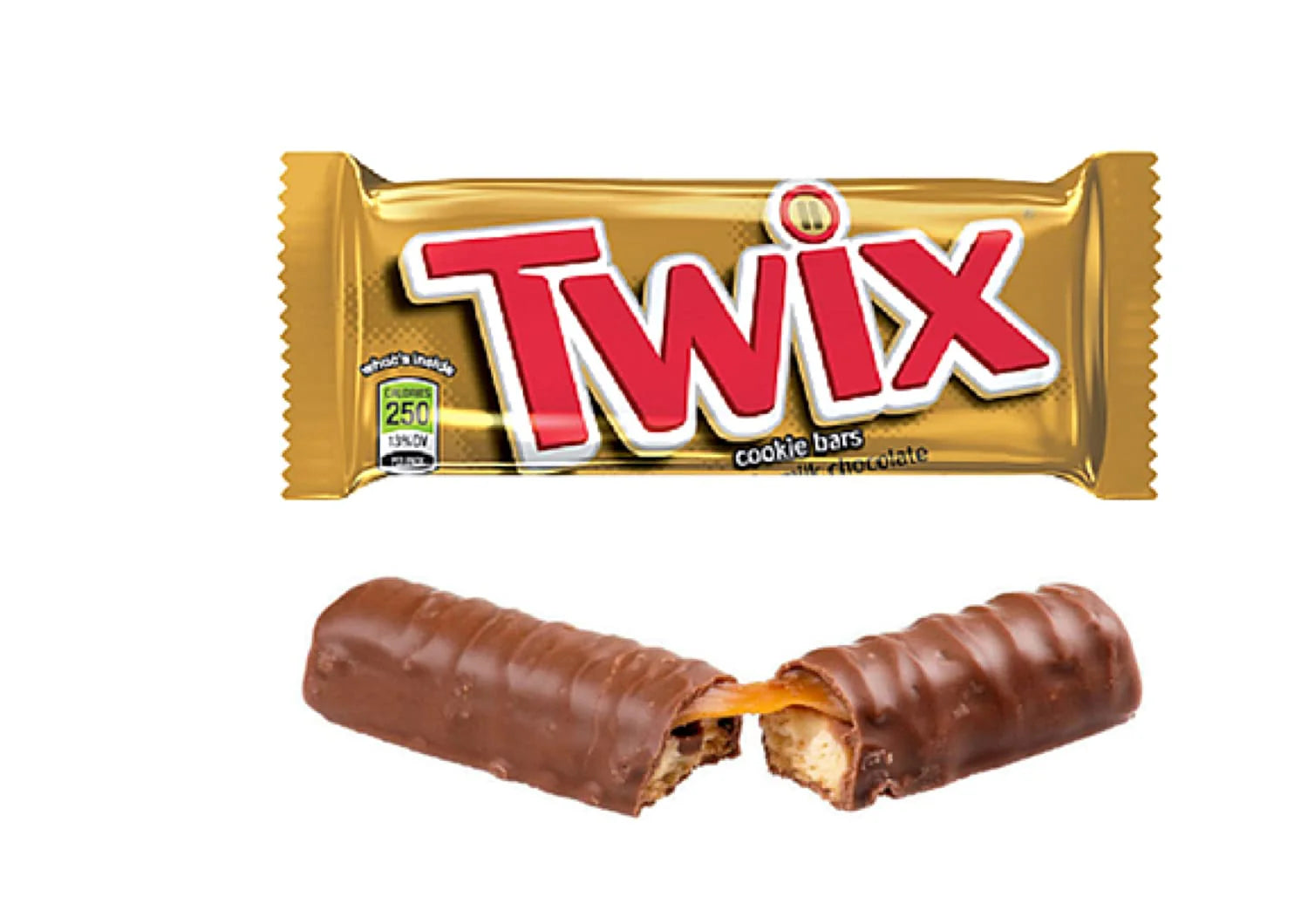 Twix Milk Chocolate Bar with Caramel Biscuit 50g