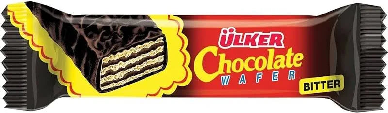 ULKER Cikolatali Gofret Bitter 39GR
