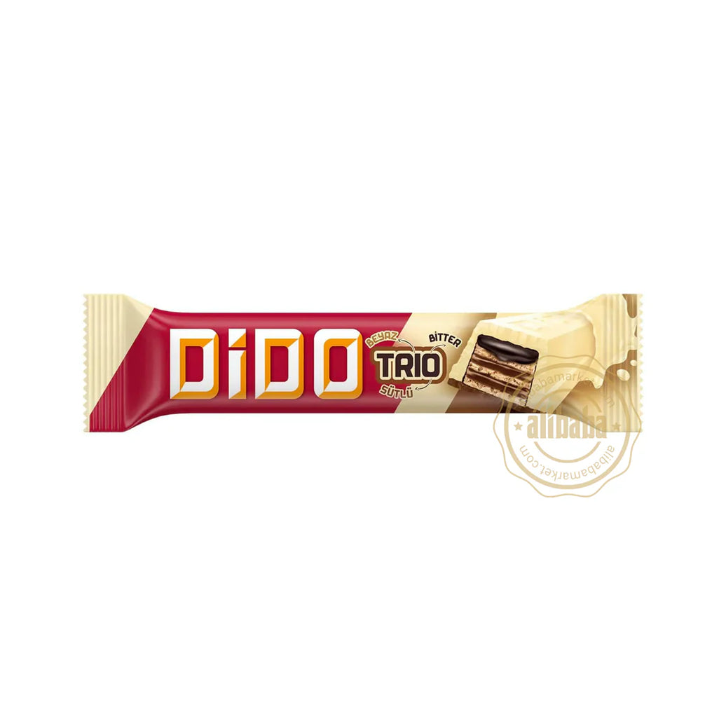 Ulker Dido Trio White Chocolate Wafer 35g
