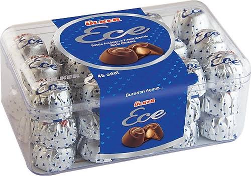 Ulker Ece Chocolate W Hazelnut 455 Gr