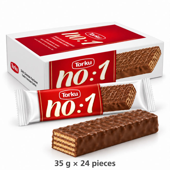 Torku No:1 Wafers Box of 24 Pack