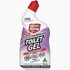 White King Toilet Gel With Stain Remover Lavender | 700mL