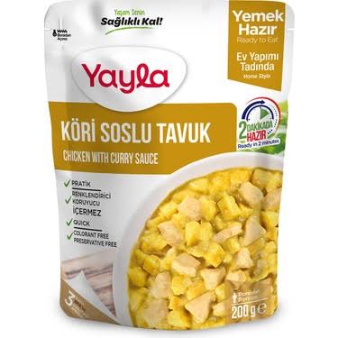 Yayla Chicken with Curry Sauce Ready to Eat Pack 200gr