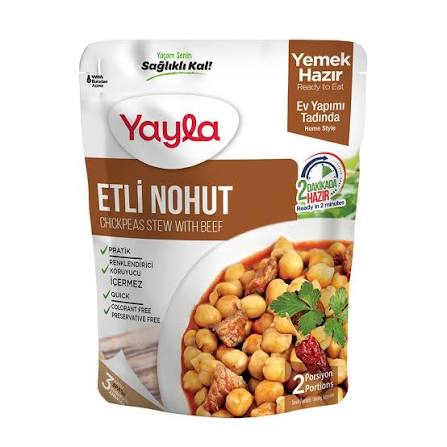 Yayla Chickpeas with Meat (Etli Nohut) 250g
