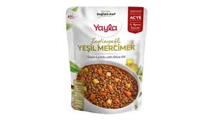 Yayla Green Lentil with Olive Oil Ready to Eat Pack 250gr