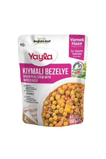 Yayla Minced Green Peas Ready to Eat Pack 250gr