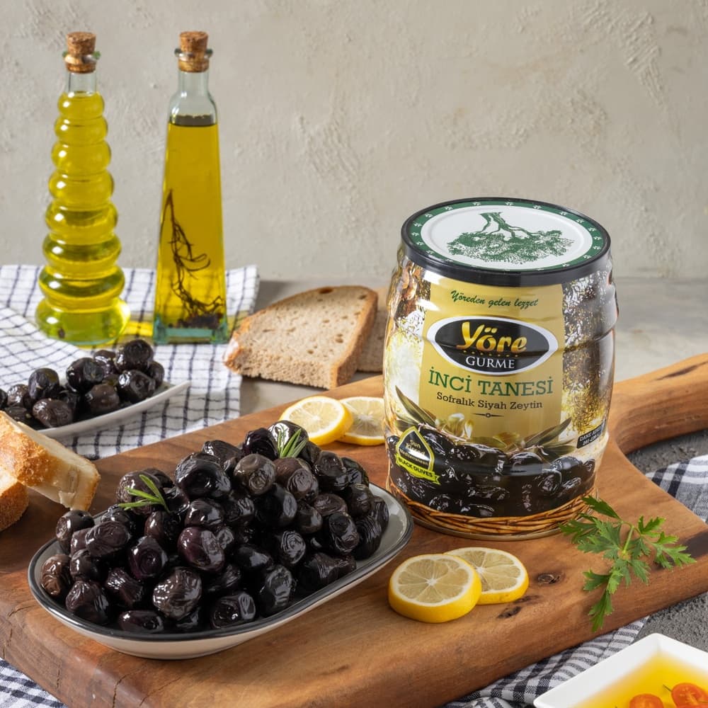 Yöre – Inci Tanesi Sun Kissed Black Olives 750g